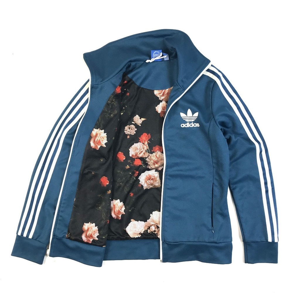 Blue Adidas Track Jacket